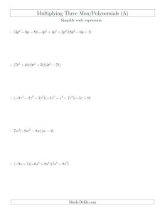 Multiplying and Dividing Rational Expressions Worksheet Answer Key