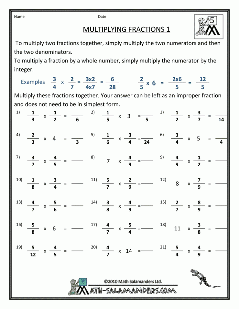 Adding And Subtracting Fractions With Like Denominators Worksheets Common Core
