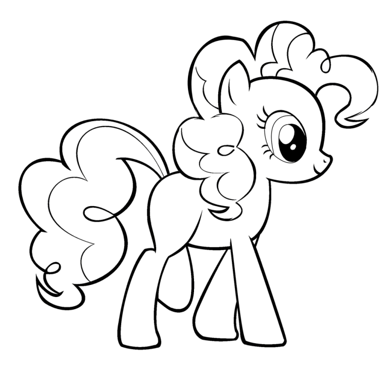 My Little Ponies Coloring Pages Free