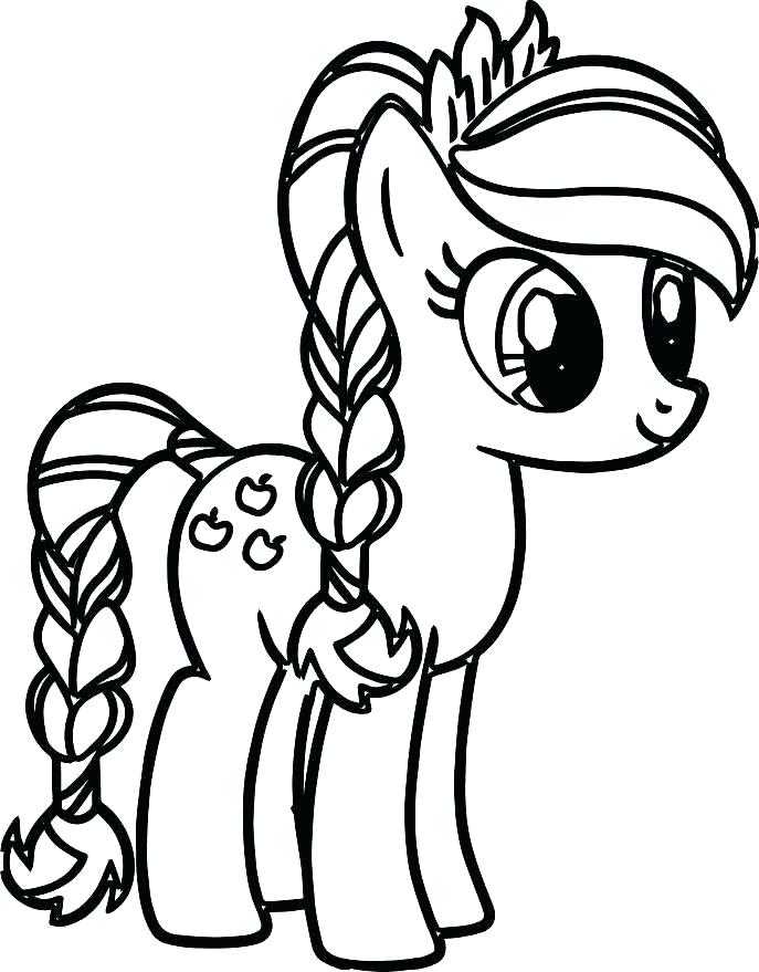Coloring Pages My Little Pony Twilight