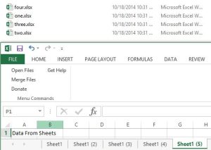 vba Combine multiple Excel workbooks into a single workbook Stack