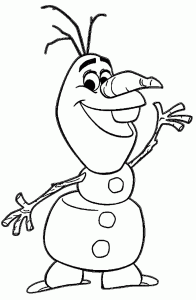 Olaf From Frozen Drawing at GetDrawings Free download