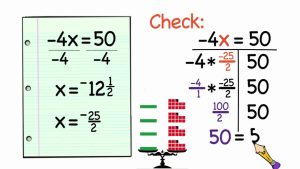 One Step Equations With Multiplication And Division Worksheet Times