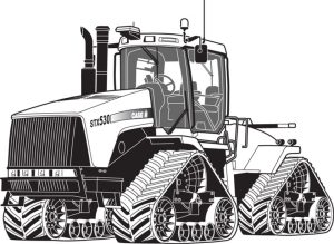 Get This Online Tractor Coloring Pages 10437