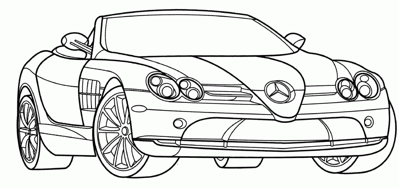 Coloring Pages Of Sports Cars
