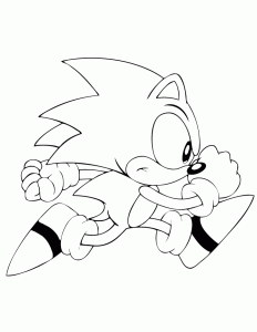 Sonic Character Coloring Pages Coloring Home