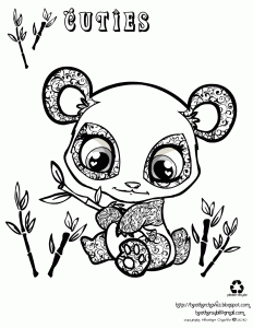 Heather Chavez panda coloring page/ CAAM' target sudays