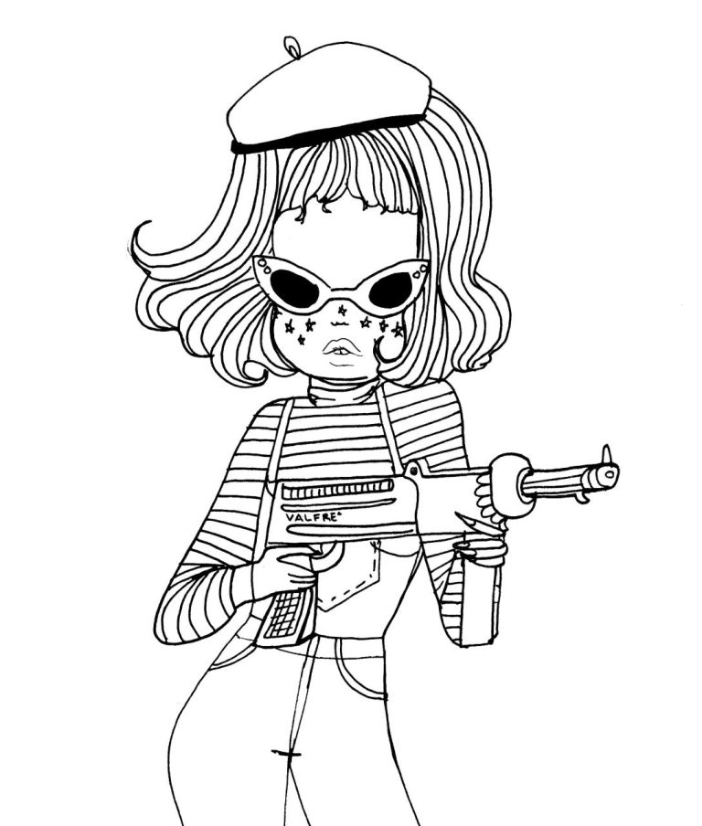 Person Coloring Pages Printable