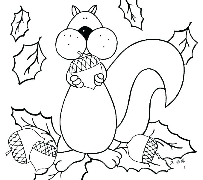 Coloring Pages Fall Pdf