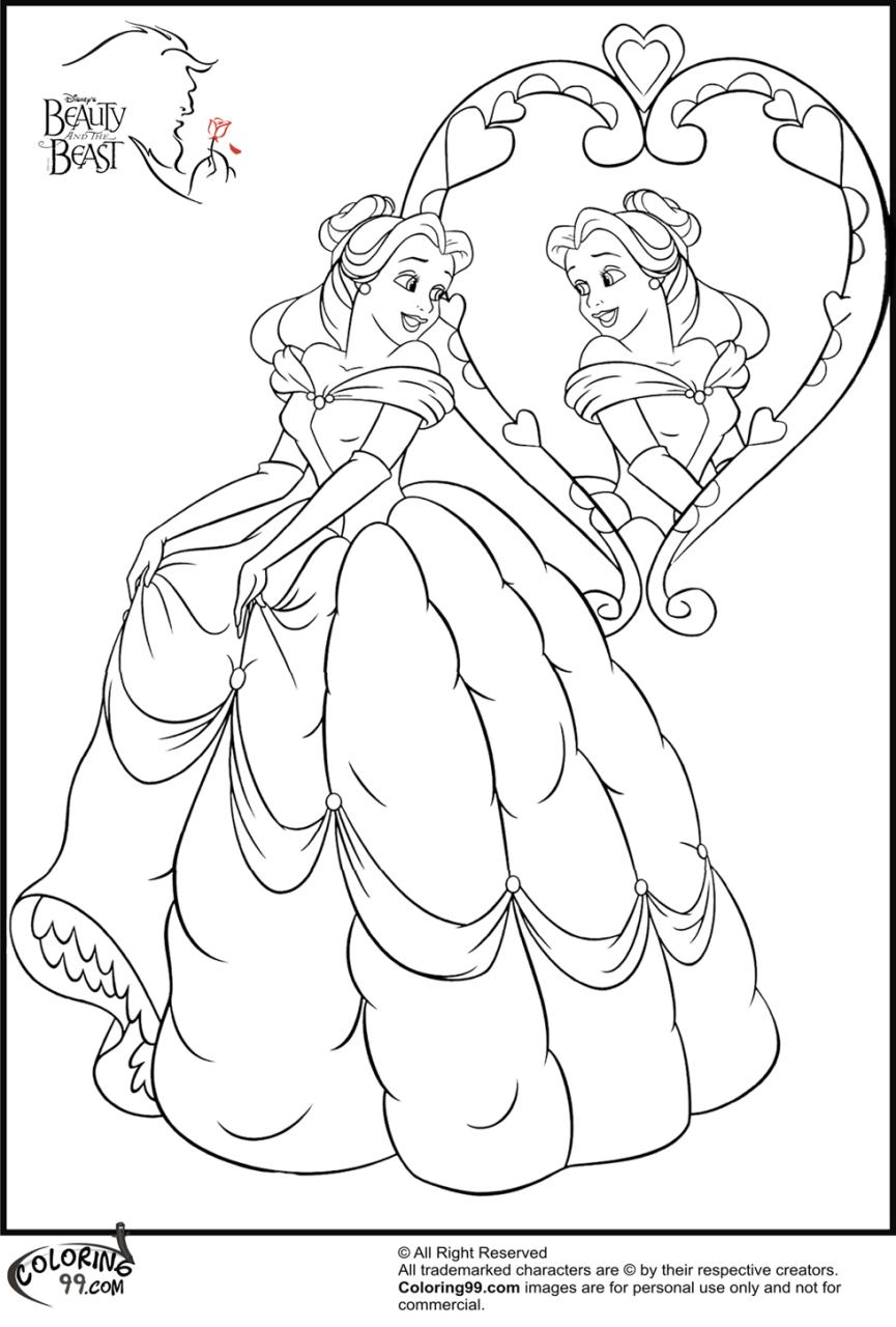 Disney Princess Coloring Pages Online