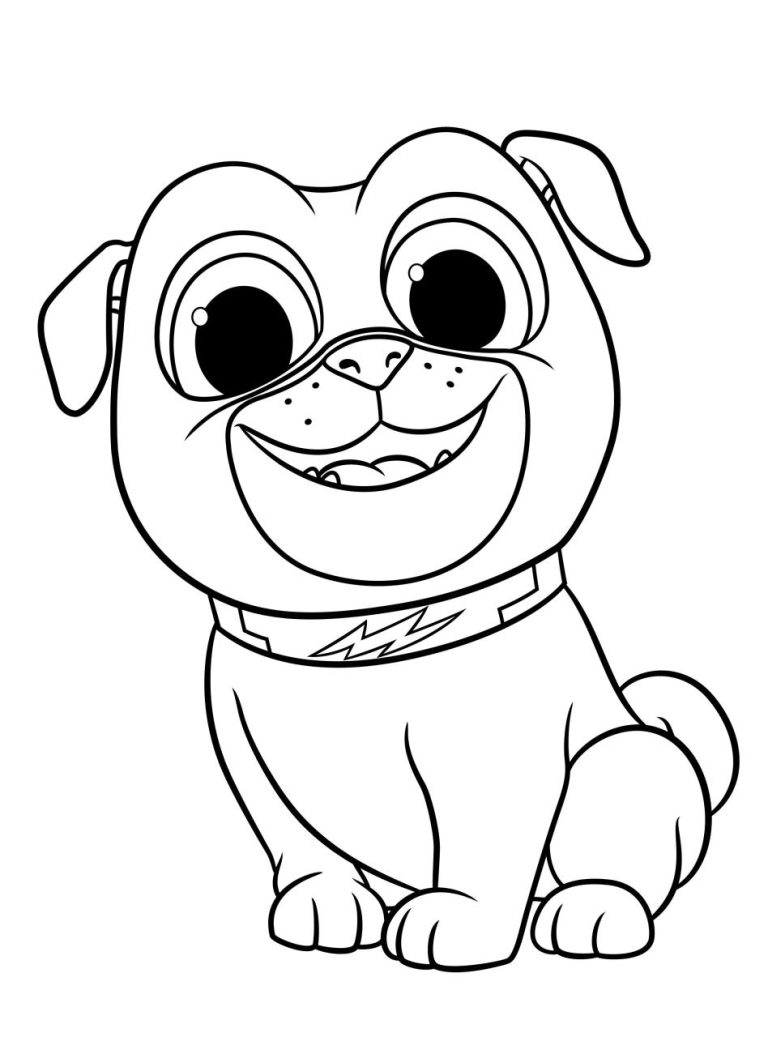 Dog Colouring Pages Free