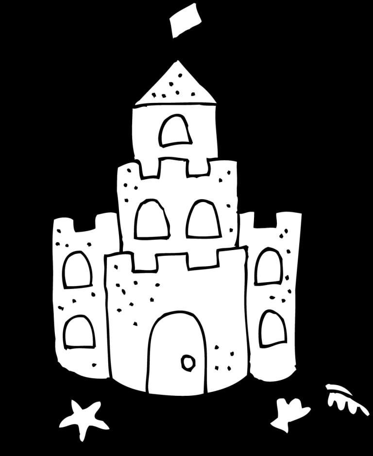 Castle Colouring Pages To Print