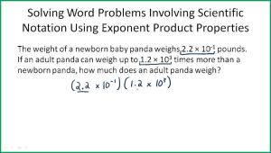 Scientific Notation Word Problems Worksheet Worksheet Resume Examples