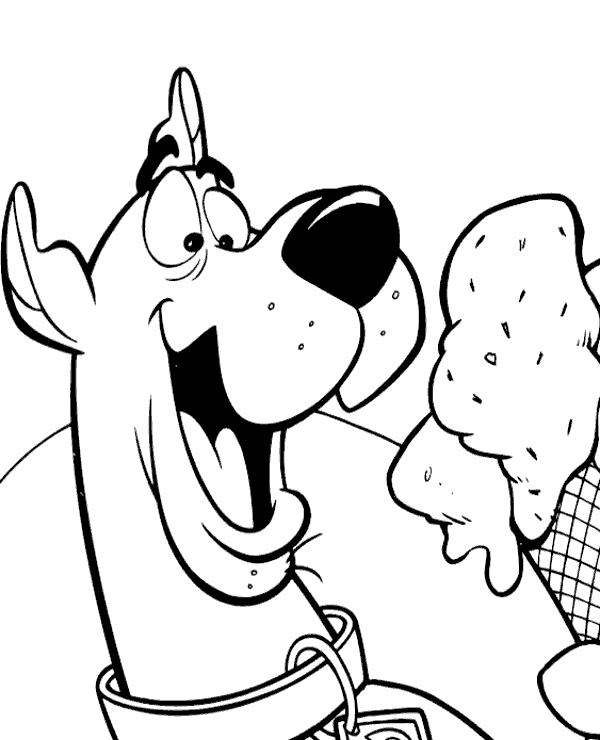 Scooby Doo Coloring Pages Christmas