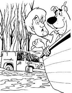 Scooby Doo Coloring Pages