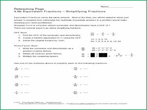 Simplifying Fractions Worksheet 5th Grade Worksheet Resume Examples