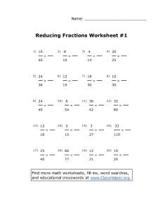 15 Best Images of Mixed Fractions Worksheets 6th Grade Math Fraction