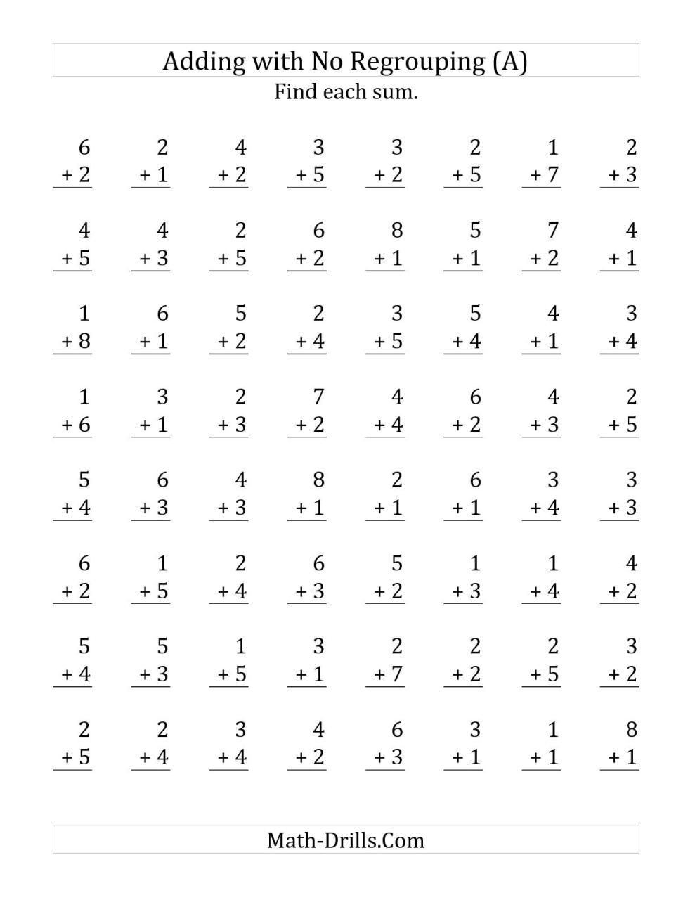 Two Digit By One Digit Multiplication Worksheets Free