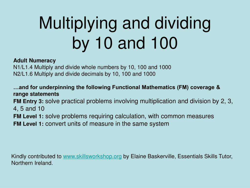 How To Multiply A Decimal By 1000