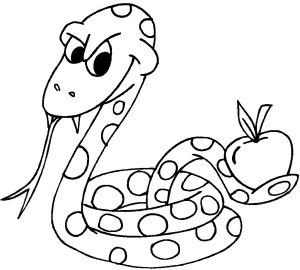 Snake Coloring Pages Realistic at Free printable