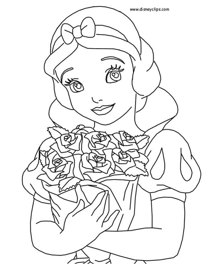 Snow White Coloring Pages Pdf