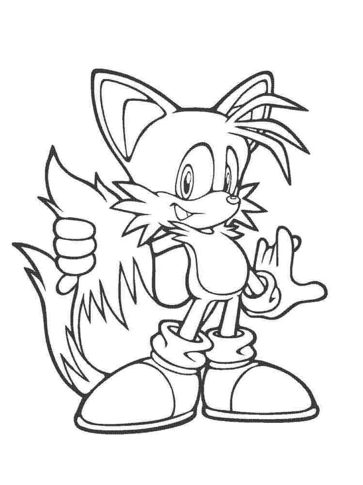 Adventures Of Sonic The Hedgehog Coloring Pages