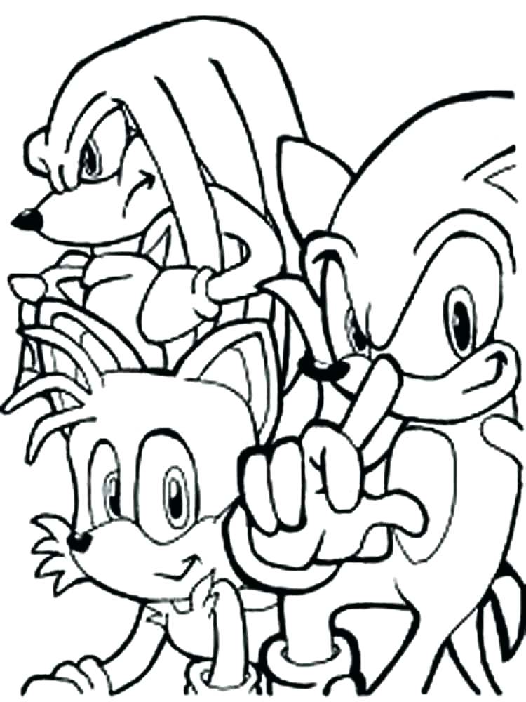 Sonic Tails Coloring Pages at GetDrawings Free download