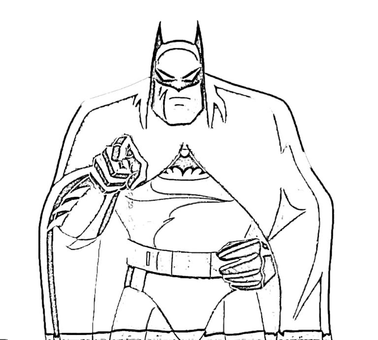 Batman Coloring Pages To Print