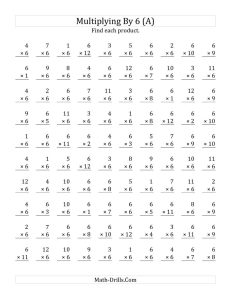 Times Table 212 Worksheets 1, 2, 3, 4, 5, 6, 7, 8, 9, 10, 11