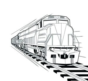 Train Coloring Pages Pdf at Free printable colorings