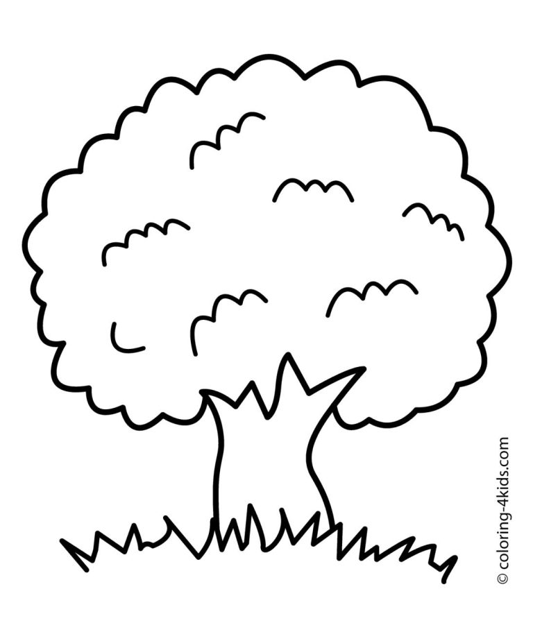 Coloring Pages For Tree