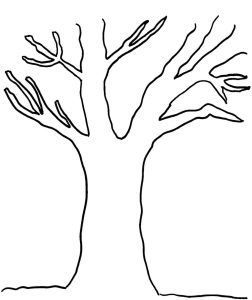 8 Best Images of Printable Trees With No Leaves Tree with No Leaves