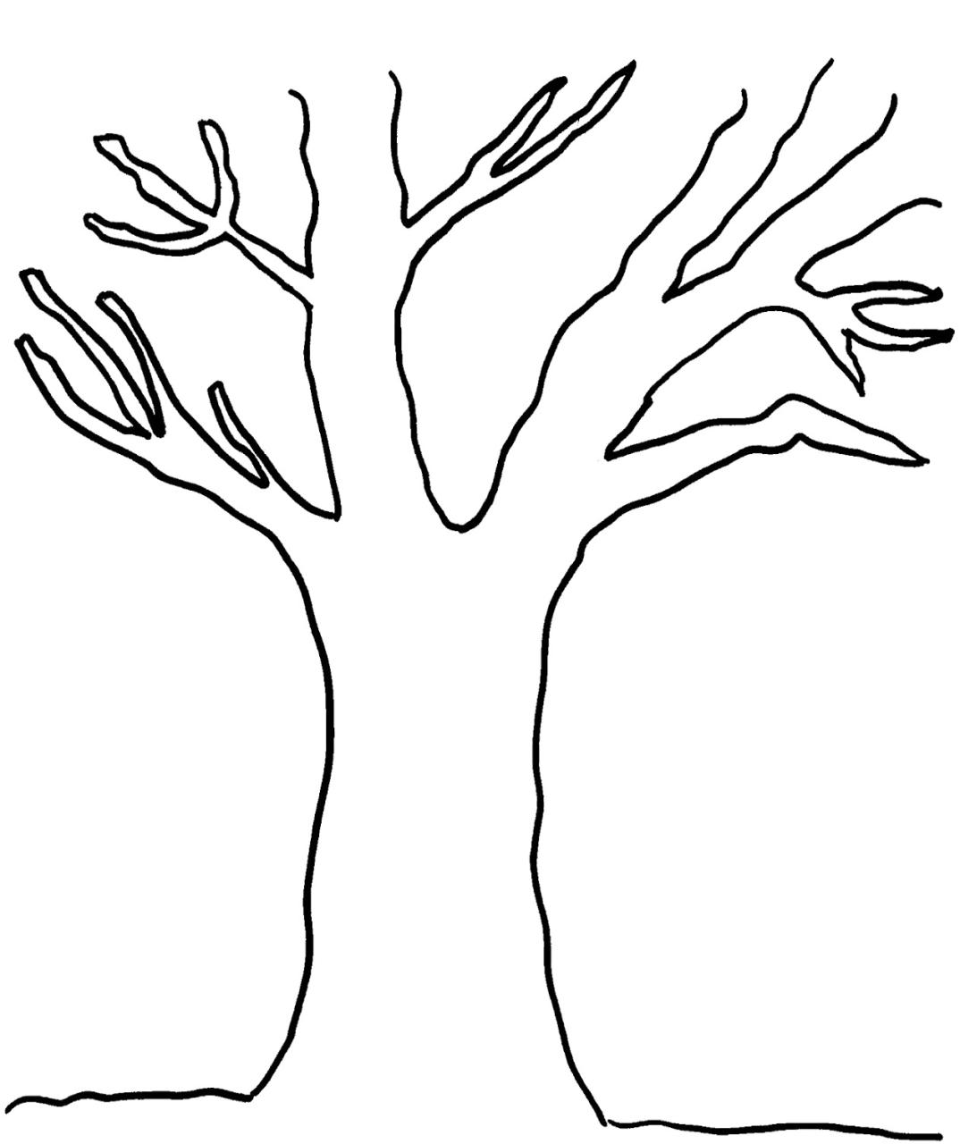 8 Best Images of Printable Trees With No Leaves Tree with No Leaves