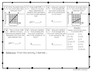 7th Grade Math Worksheets Math in Demand