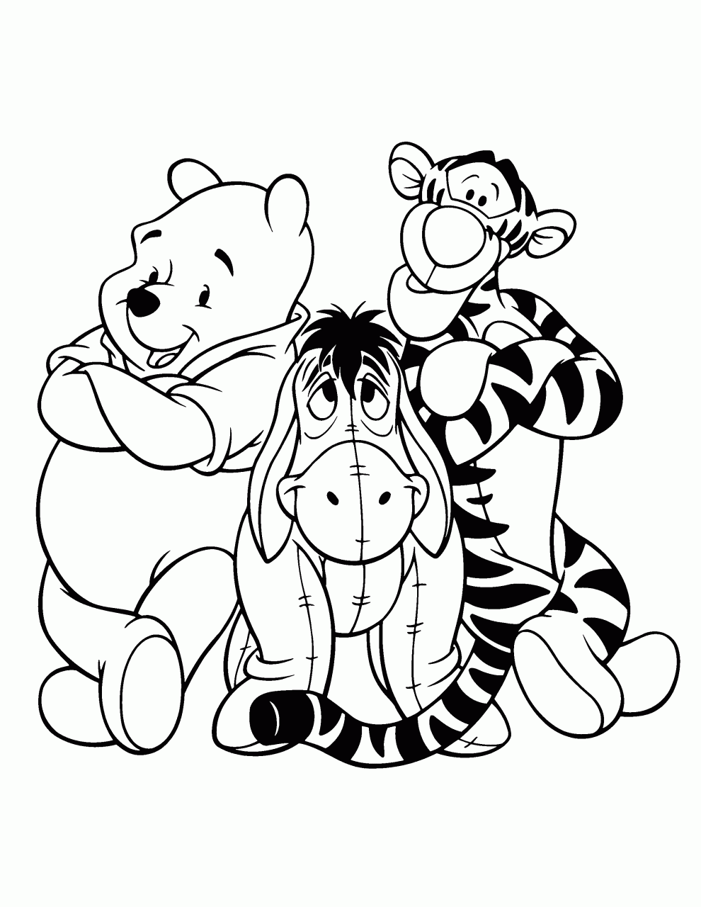Winnie The Pooh Coloring Pages Pdf