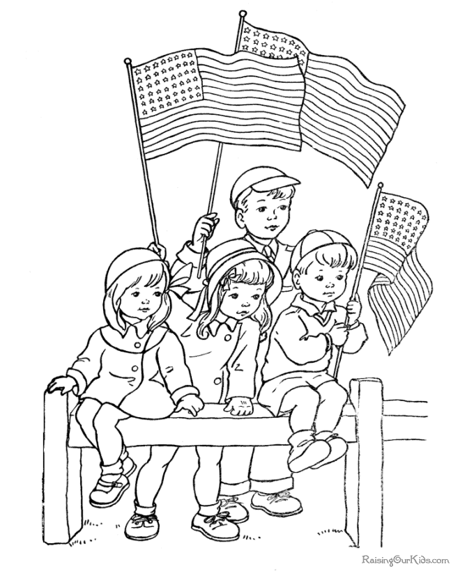 Memorial Day Coloring Pages Activities