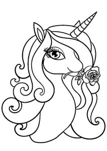 Baby Unicorn Super Cute Cute Kawaii Unicorn Coloring Pages coloring pages