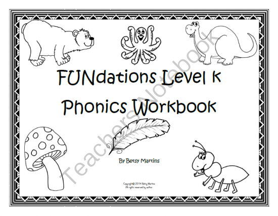 Fundations Letter Formation Printable Fundations Worksheets Kindergarten