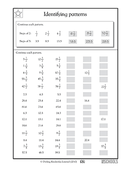 4th Grade Math Worksheets Decimals To Fractions