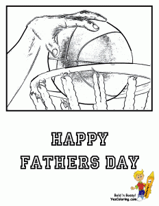 Happy Fathers Day Coloring Pages Book Father's Day color page