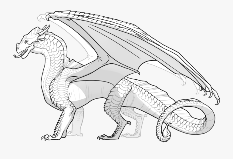 Wings Of Fire Coloring Pages Sandwing