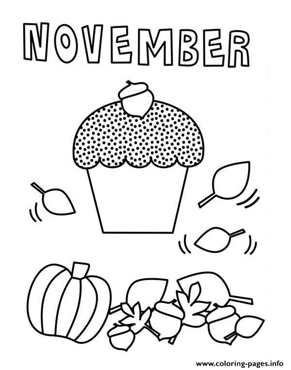 November Coloring Pages Printable