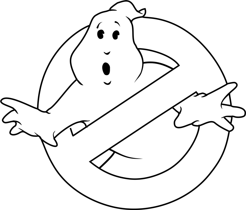 Logo Of Ghostbusters Coloring Page Free Printable Coloring Pages for Kids