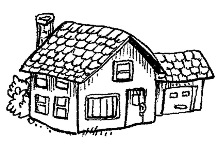Coloring Pages House