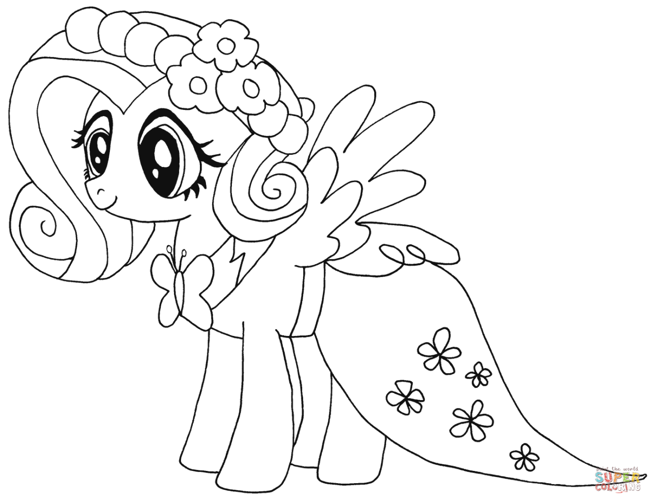 40 Free Printable My Little Pony Coloring Pages
