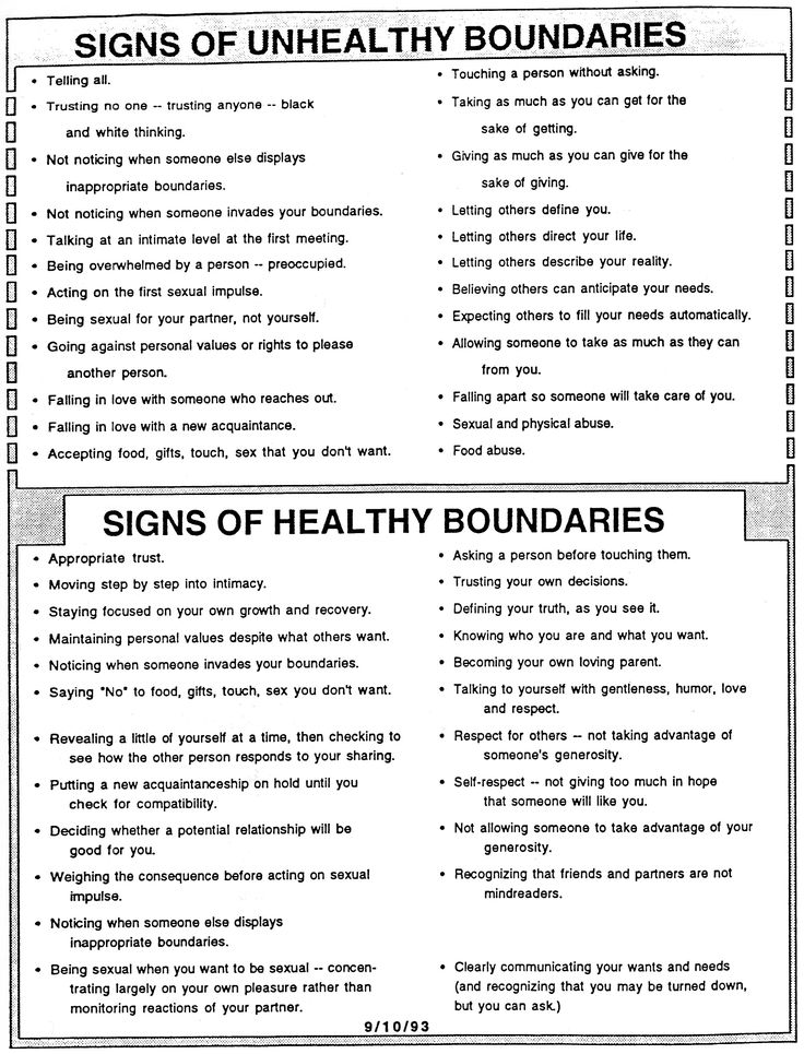 Relationship Needs And Wants Worksheet Pdf