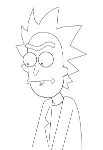 Free Rick and Morty Coloring Pages Educative Printable Rick and