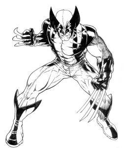 Wolverine Superhero Coloring Pages Free Coloring Pages
