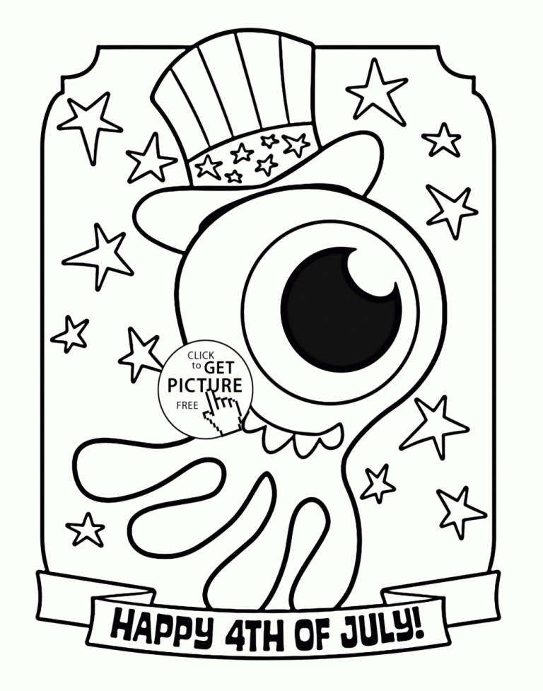 4Th July Coloring Pages
