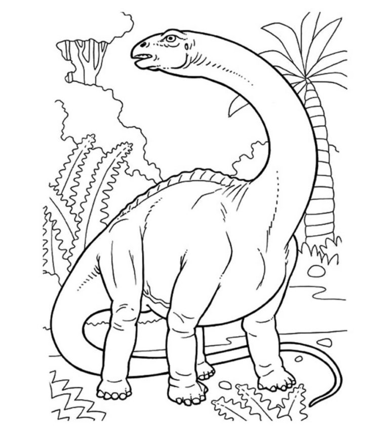 Dinosaur Coloring Pages Pdf